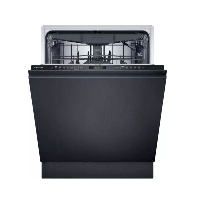 a black dishwasher sitting on top of a white counter