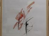 une photo d'une photo d'un tableau sur le mur