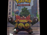 a pokemon trading card game in a plastic container