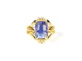 un gros plan d'une bague avec un tan tan tan tan tan tan tan tan tan tan tan tan tan
