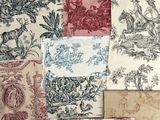 de nombreux types de tissus différents sur la table