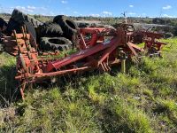 Herse rotative métallique rouge KUHN Larg.