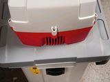 a cooler that is sitting on top of a box