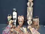 a lot of items that are on a table