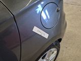 a close up of a car with a sticker on it