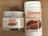 un bocal de ginseng à côté d'un bocal de ginseng