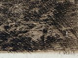 a black and white drawing on a piece of paper