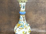 a vase that is sitting on top of a table