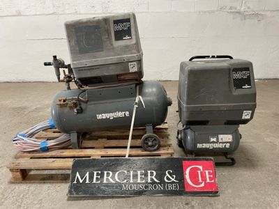 MAUGUIERE - LOT DE 2 COMPRESSEURS D'AIR 230V - Energie : EL …