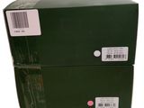 two boxes that are stacked on top of each other