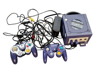 a lot of game controllers that are on the ground