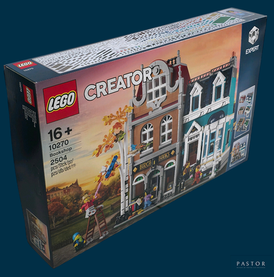 une boîte contenant un ensemble Lego Creator