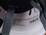 a close up of a bag with a label on it