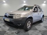 a picture of a silver dacia parked in a room