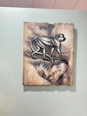 Lampadaire COCO MAISON modèle CHIARA, encadrement « chimpanz… - Photo 1