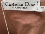 a close up of a label on a shirt that says christian dior