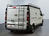 a white van that is parked in a room