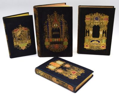 Réunion de 11 cartonnages Romantiques. - Photo 1