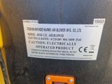 a label on the back of a machine that is not working