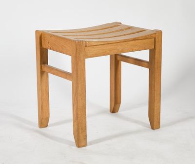 an image of a wooden stool on a white background