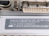 a close up of a computer keyboard with a serial number on it