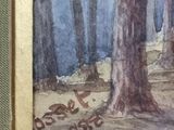 a picture of a painting on the wall of a building