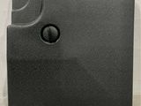 an image of a close up of a black case on a white surface