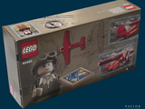 a box of legos with a picture of a pirate on it