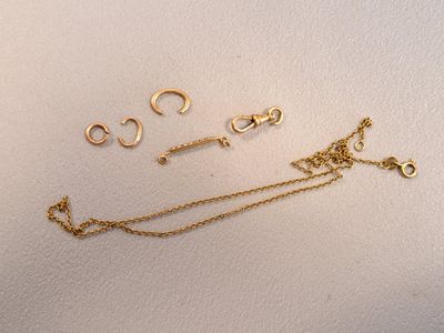 Bris d'or jaune 18K 750 millièmes - Photo 1