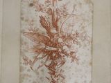 a picture of a picture of a bunch of flowers on the wall