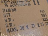 boxes are stacked on top of each other on a pallet