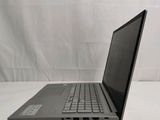 the laptop is sitting on a white surface with a white background