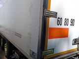 a large truck that is parked on the side of the road