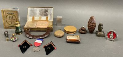 a lot of items that are sitting on a table