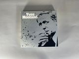 a close up of a box with a picture of a man on it