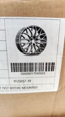 Jante automobile - Modèle 701 - 19X8.0 - 6X120 ET50 - Finiti…