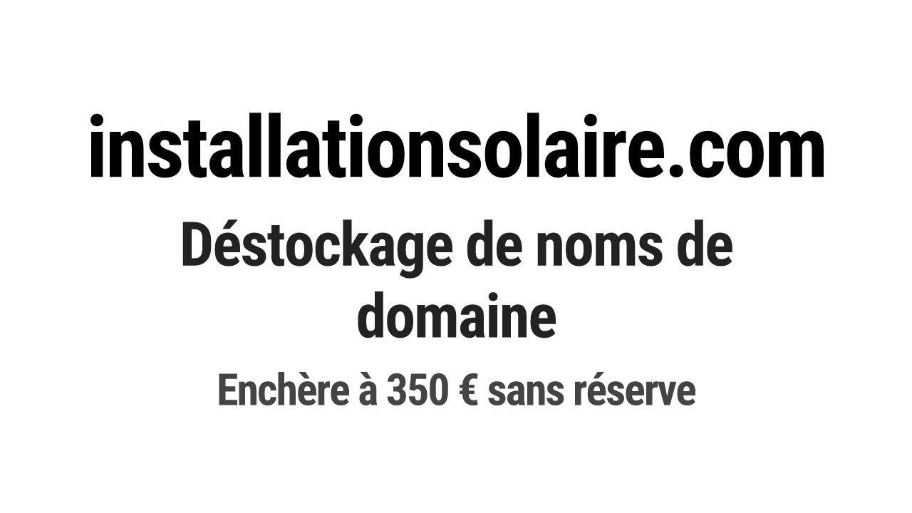 Destockage & Invendus