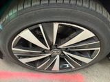 a close up of a tire on a car