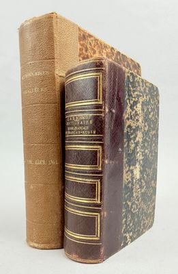 [Russie] Réunion de 2 dictionnaires reliés: