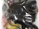 a bag of assorted items inside of a plastic bag