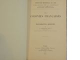 an open book with a title in french on it