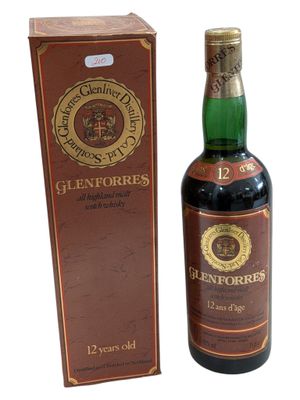 glenmores 12 year old single malt scotch whisky
