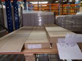 a lot of boxes that are sitting on a shelf