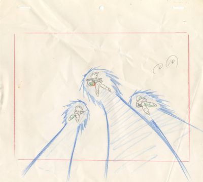 un dessin représentant un groupe d'oiseaux sur une feuille de papier