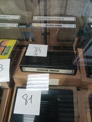 Cassette jeu vidéo néogéo SAVAGE REIGN - Photo 1