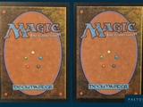 these are two decks of the same type of card game