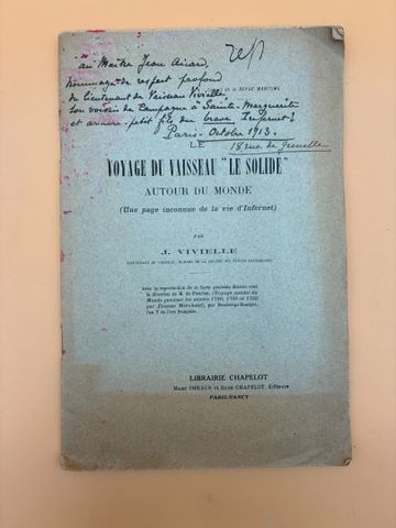 VIVIELLE J. Le voyage du vaisseau ‘’le solide’’ autour du monde (...