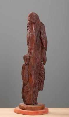 Clément LECA (XXème siècle). Couple de personnages.