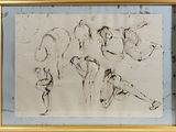 an image of a drawing of a group of people doing different poses
