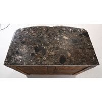 JOLI BUFFET DE CHASSE REGENCE sur plinthe en chêne patiné à … (photo 4)